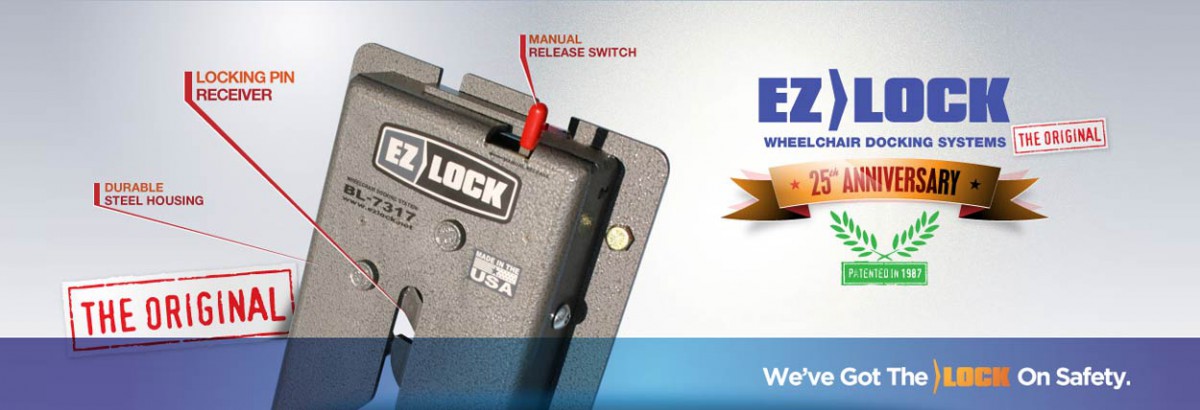 EZ Lock Power Wheelchair Tiedown - Texas (1 of 1)